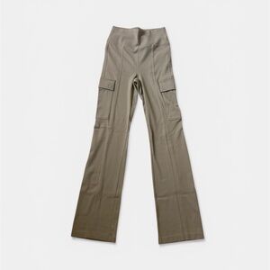 Athleta Delancey Straight Cargo Flare Brown Pants